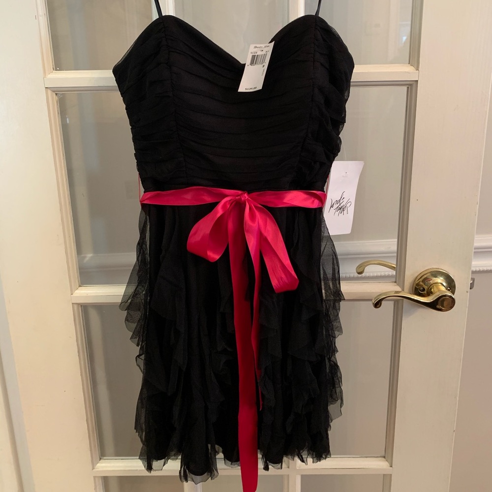 Blondie Nites black party dress